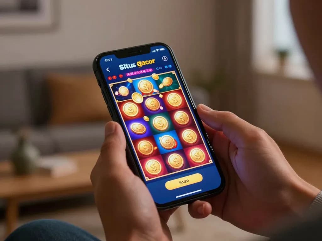 Engaging gameplay on situs slot gacor app highlights mobile gambling excitement.