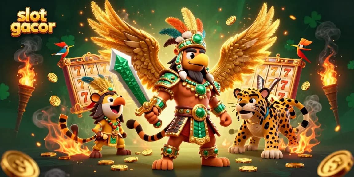 Experience thrilling gameplay with slot gacor featuring dynamic characters and golden jackpots.