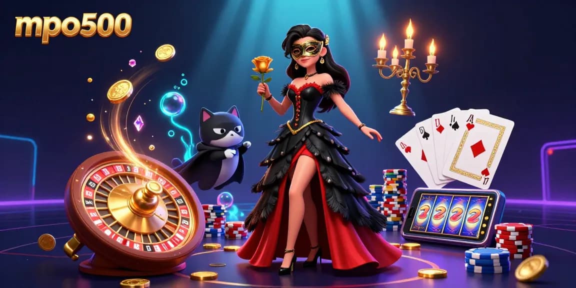 Experience the excitement of mpo500 with immersive casino elements and vibrant visuals.