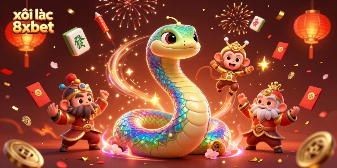 Experience winning strategies with xôi lạc 8xbet at this vibrant online casino illustration.
