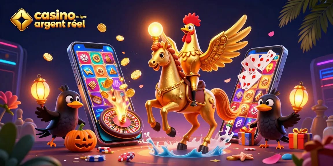 Jouer au casino en ligne argent réel et profiter d'une expérience immersive avec des jeux captivants