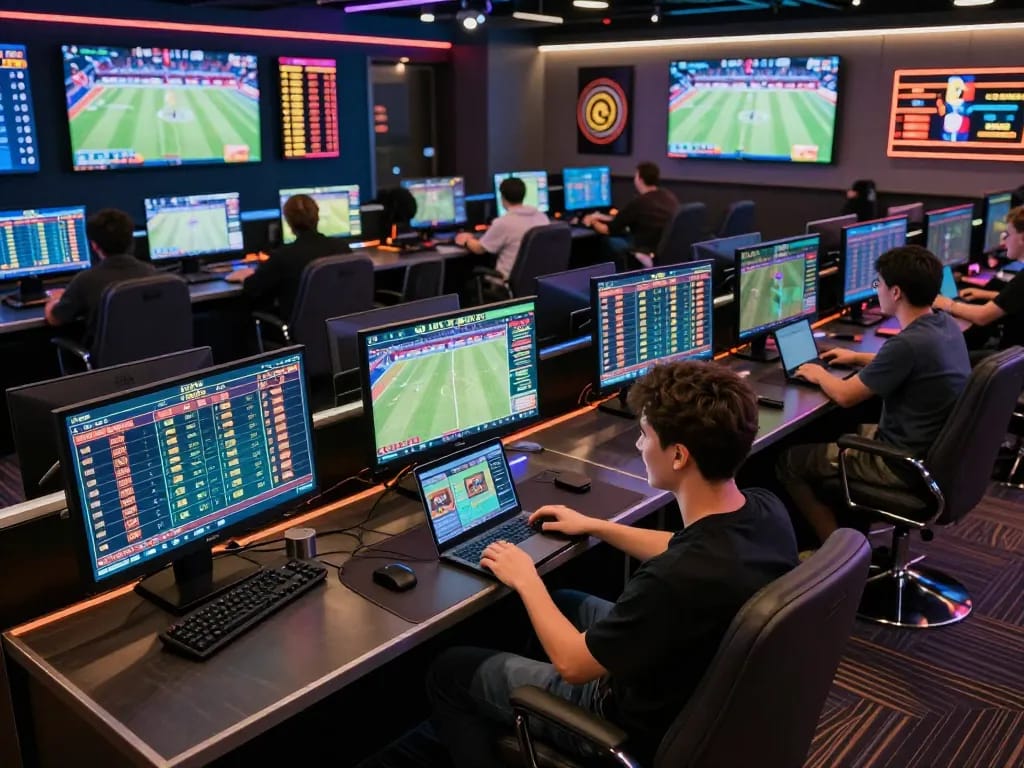Engaging in live betting on sports with TV88 game platform, showcasing dynamic odds