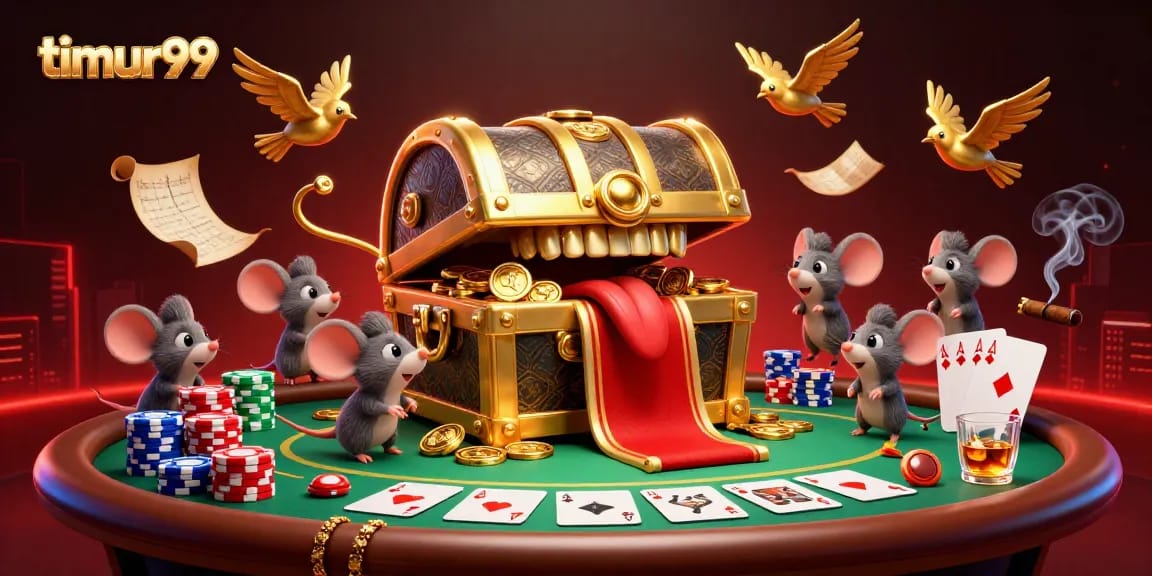 Experience the thrill of timur99 with a vibrant poker scene rich in detail and action.