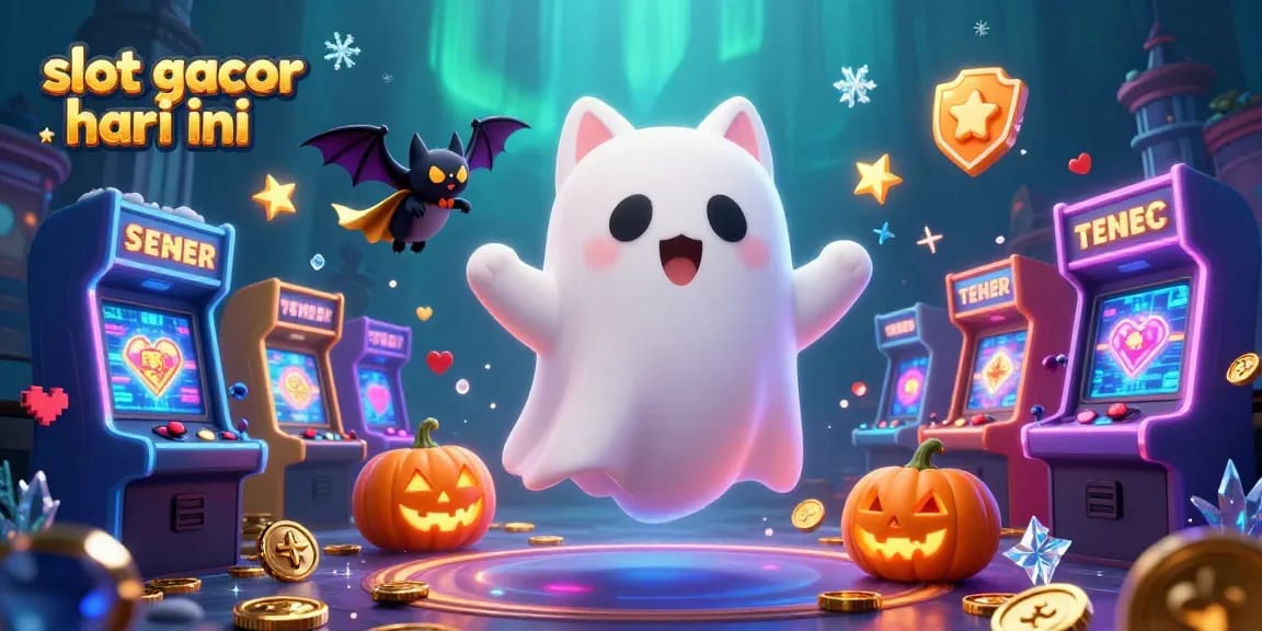 Jelajahi slot gacor hari ini dengan permainan menarik di kasino dengan kucing hantu dan kelelawar pembantu.