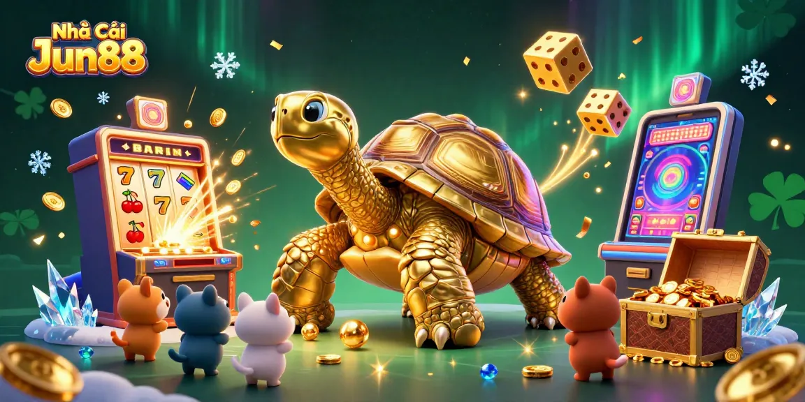 Experience thrilling wins at Nhà Cái Jun88 with vibrant 3D casino elements and exciting games.