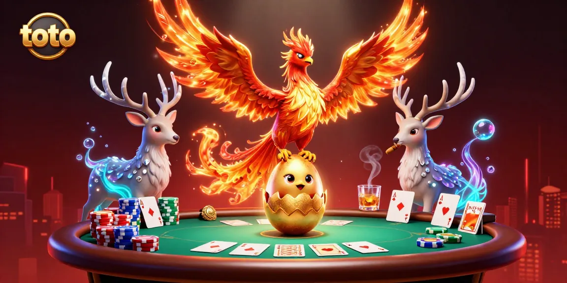 Menangkan toto dengan gaya, menyaksikan phoenix berapi dan stag misterius di kasino.