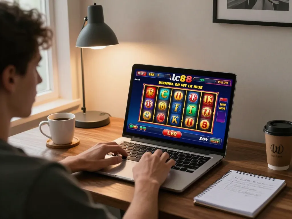 Experience lc88 win gameplay with engaging online slots interface and strategic setup.