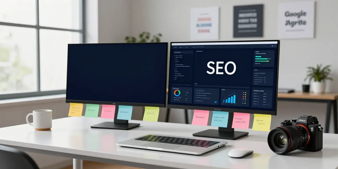 SEO expert discussing rokok88 updates in a modern workspace