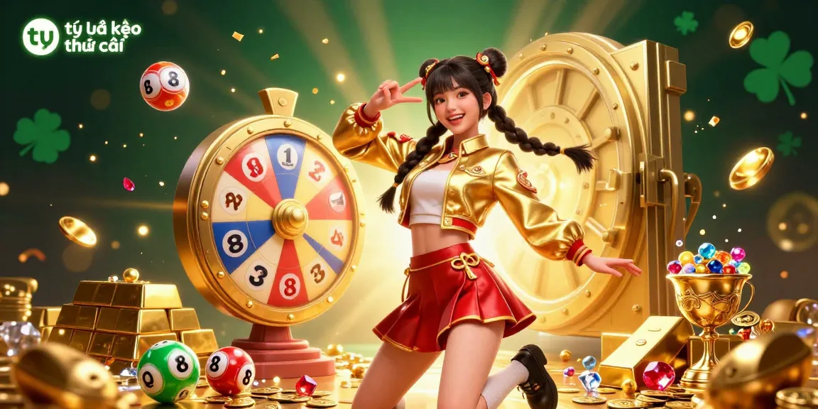 Engage with tỷ lệ kèo nhà cái in this vibrant hyper-detailed casino illustrated scene full of odds and prizes.