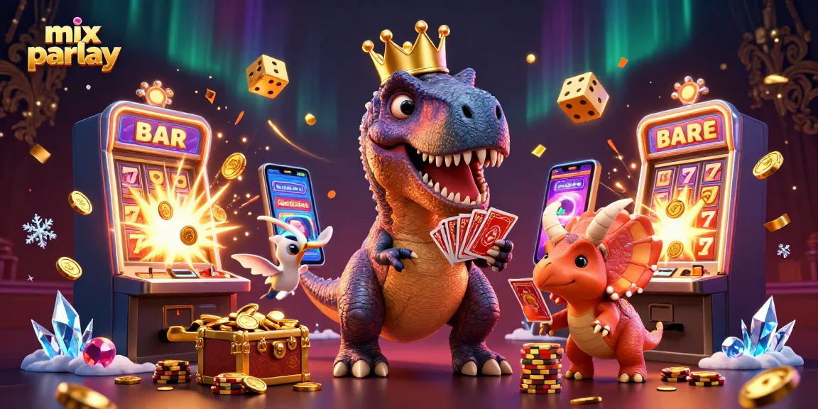 Experience thrilling mix parlay betting with engaging characters and dynamic casino elements.