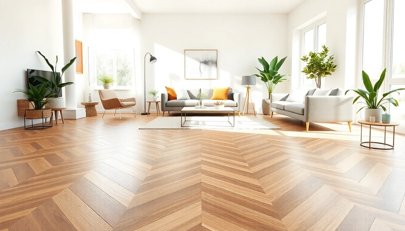 Enhance your home with discount vinyl flooring showcasing stylish textures and colors in a modern living space.