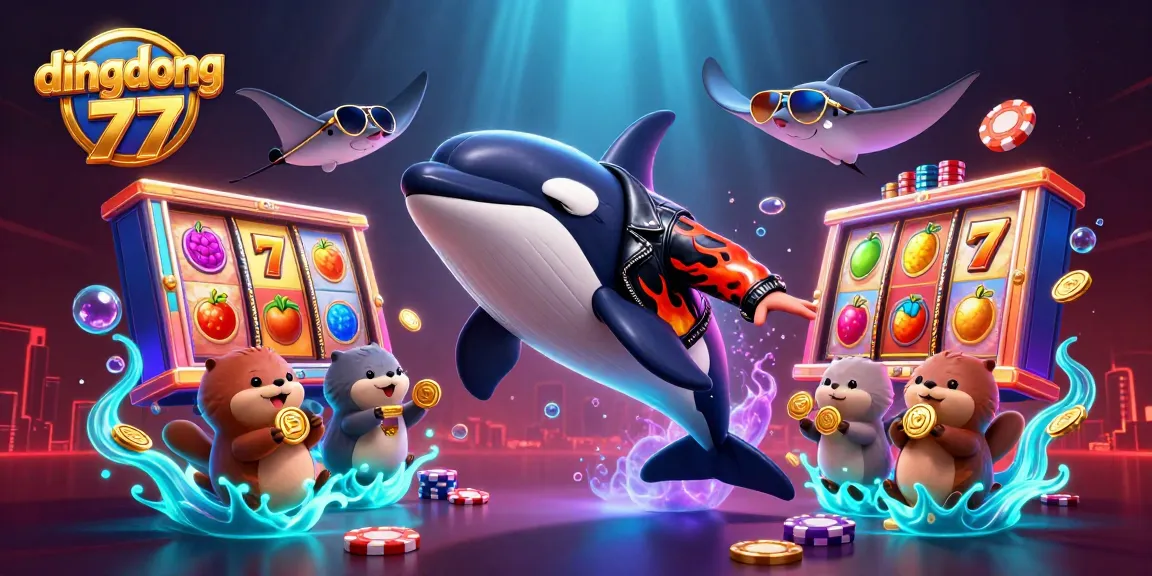 Experience thrilling gameplay at dingdong 77 with vibrant slots, coins, and dynamic casino elements.