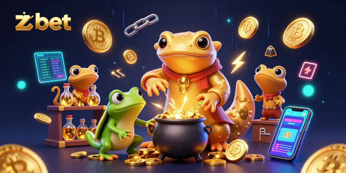 ZBet offers thrilling casino experiences, showcasing colorful alchemists in action.