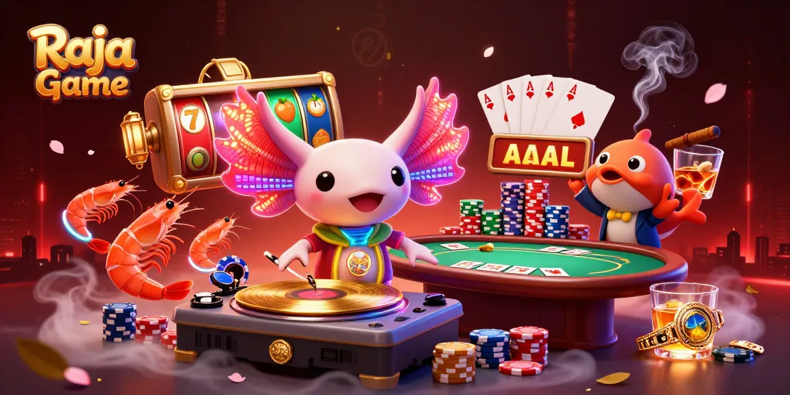 Spin and win exciting rewards with Raja Game's vibrant slots and engaging characters.