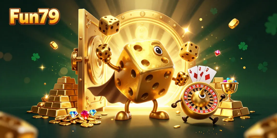 Experience thrilling gameplay at Fun79 with golden treasures and dynamic gaming elements.