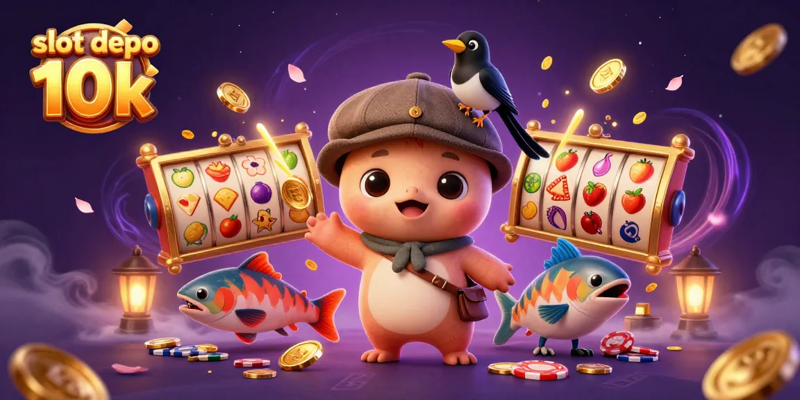 Slot depo 10k menunjukkan keseruan permainan dengan karakter lucu dan elemen jackpot yang menawan.