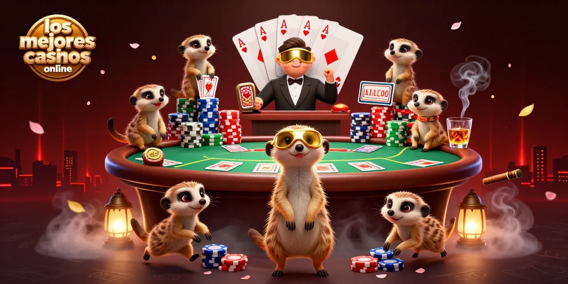 Viuda de juegos en los mejores casinos online, divertidos personajes de suricatas en acción