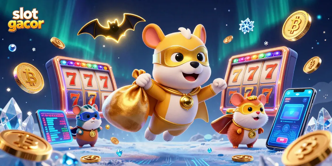 Win big with slot gacor in a vibrant 3D casino world filled with exciting rewards and characters.