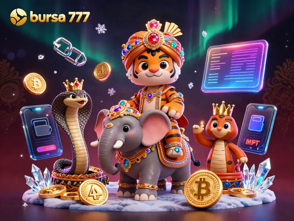 Bursa 777 memberi pengalaman bermain menarik dengan maharaja dan simbol permainan slot.