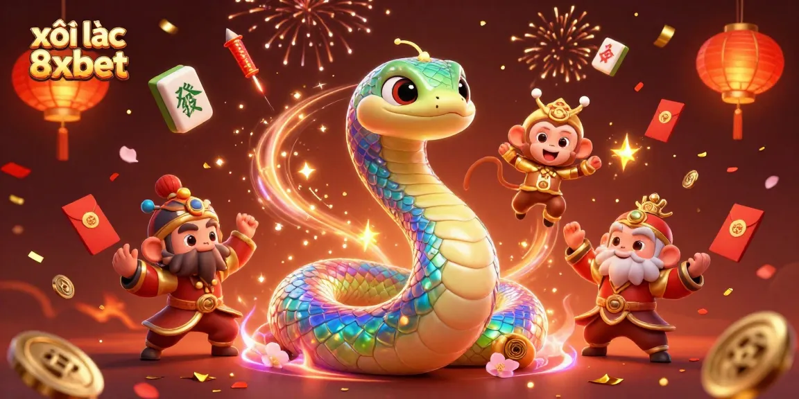 Experience winning strategies with xôi lạc 8xbet at this vibrant online casino illustration.