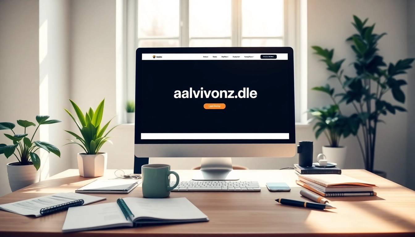 Teilen Sie die Vision von https://alvionz.de/ in einem modernen Arbeitsplatz mit kreativen Werkzeugen.