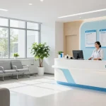 A welcoming environment at Deus Medical Shop, showcasing a modern clinic focused on patient care and wellness services.