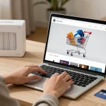 Waterdrop WD-F19C Replacement for GE® RPWFE® in a product review setting for online shopping.