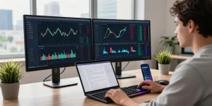 Cricbet trading setup showcasing innovative crypto tools, advanced analytics, and digital wallet management.