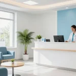 Hair transplant Turkey clinic offering professional healthcare services, welcoming reception area and compassionate patient care.