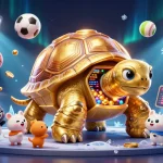 Experience gaming excitement at leci123 login with this vibrant casino illustration featuring dynamic characters and elements.
