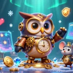 MPO08 enhances gaming experience with vibrant visuals and interactivity in a colorful casino illustration.