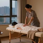 Experience 종로출장마사지 in a calming urban apartment with a professional therapist prepared for your comfort.