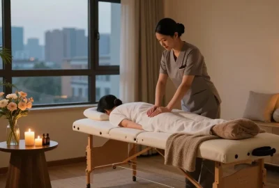 Experience 종로출장마사지 in a calming urban apartment with a professional therapist prepared for your comfort.